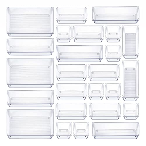 25 piece drawer organizer dividers