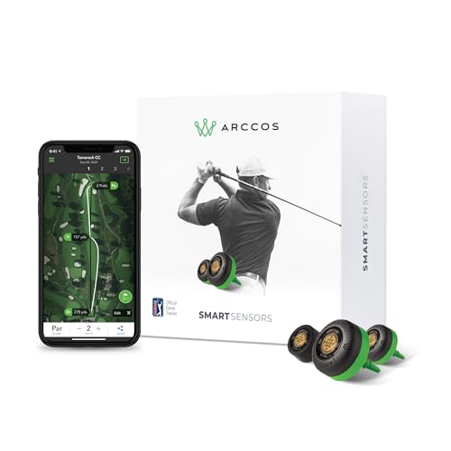 Arccos Golf Smart Sensors - First-Ever A.I. Powered GPS Rangefinder