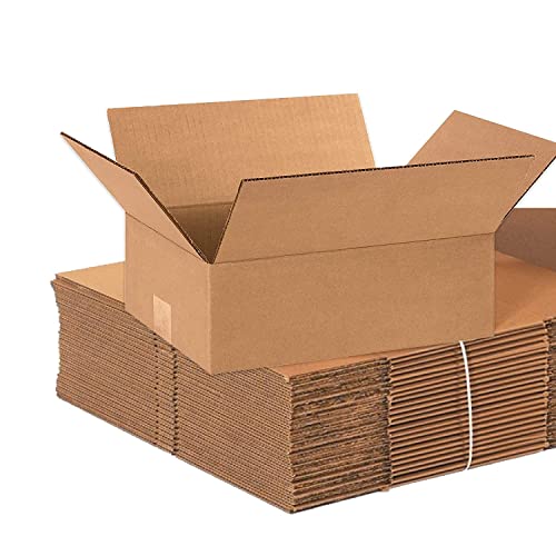 Aviditi 12" x 9" x 4" shipping boxes (25-pack)