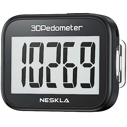 3D pedometer for walking