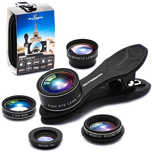 Shuttermoon camera lens kit for iPhone and Android