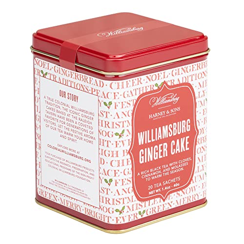 Harney & Sons Williamsburg ginger cake blend black tea